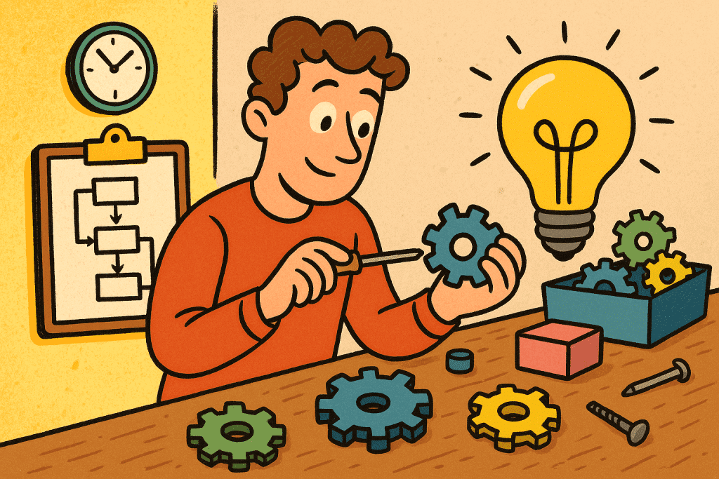 How Tinkering Beats Planning for Creativity