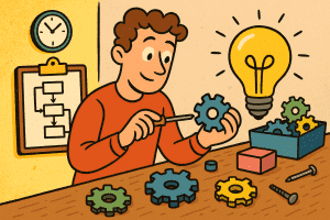 How Tinkering Beats Planning for Creativity