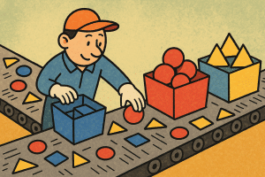 manual sorting sparks new groupings
