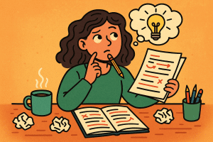 Revising is a thinking act