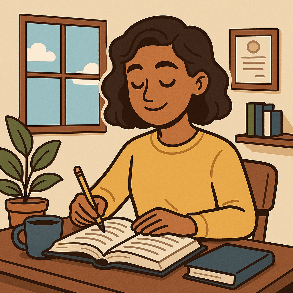 build quiet confidence through self-study