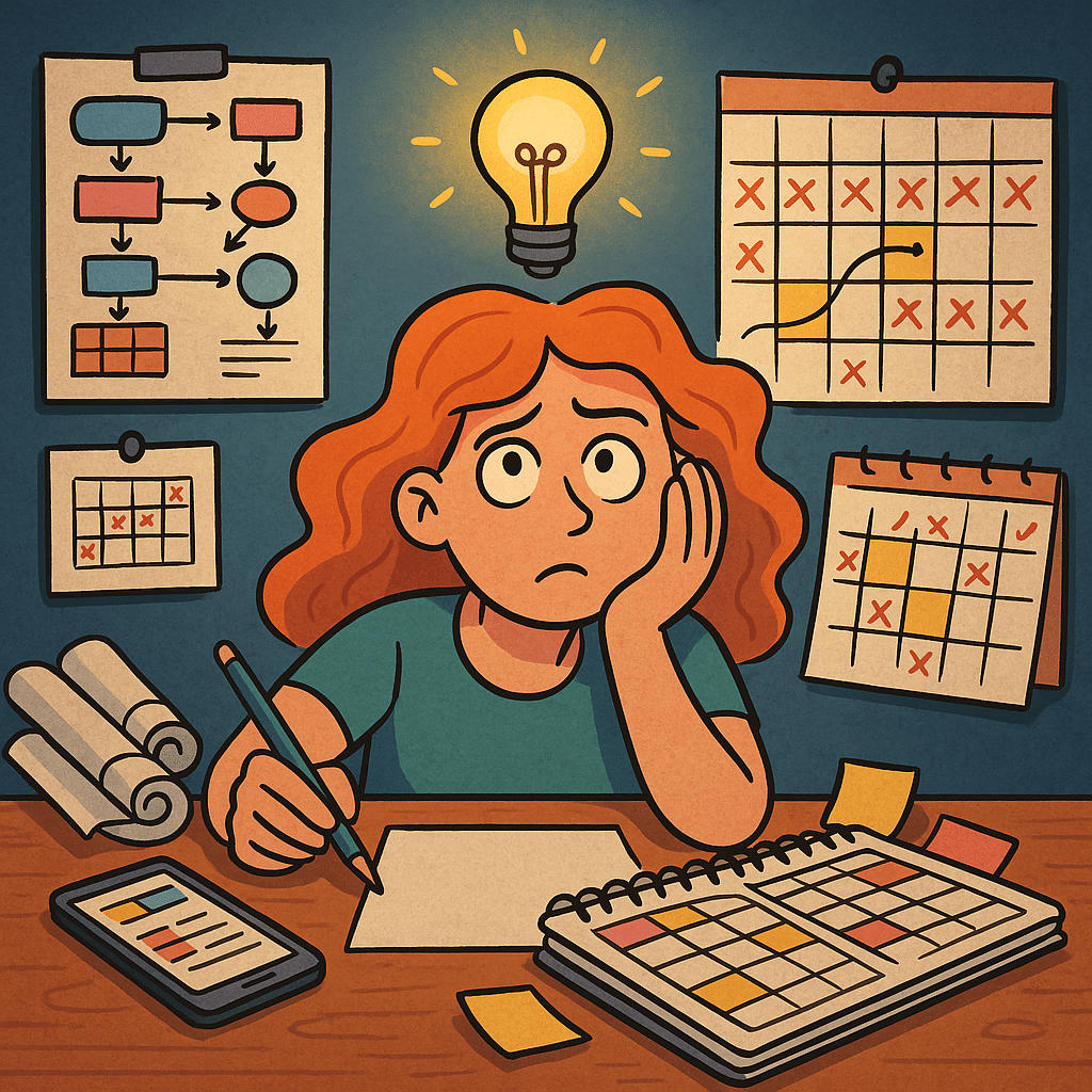 overplanning creativity impact