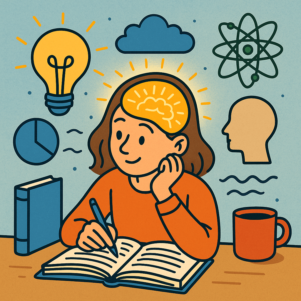 what knowledge feels like in real time