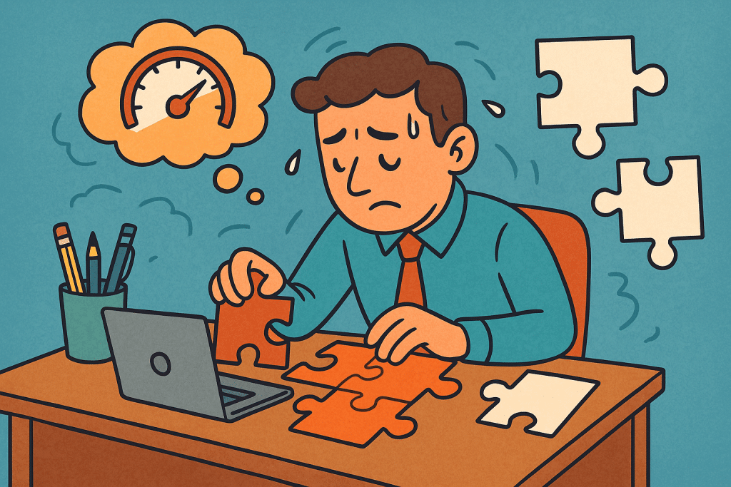 working with fragments reduces pressure