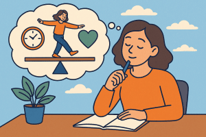 Creating a balanced life requires consistent reflection