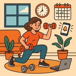 Fitness plans that adapt to changing schedules