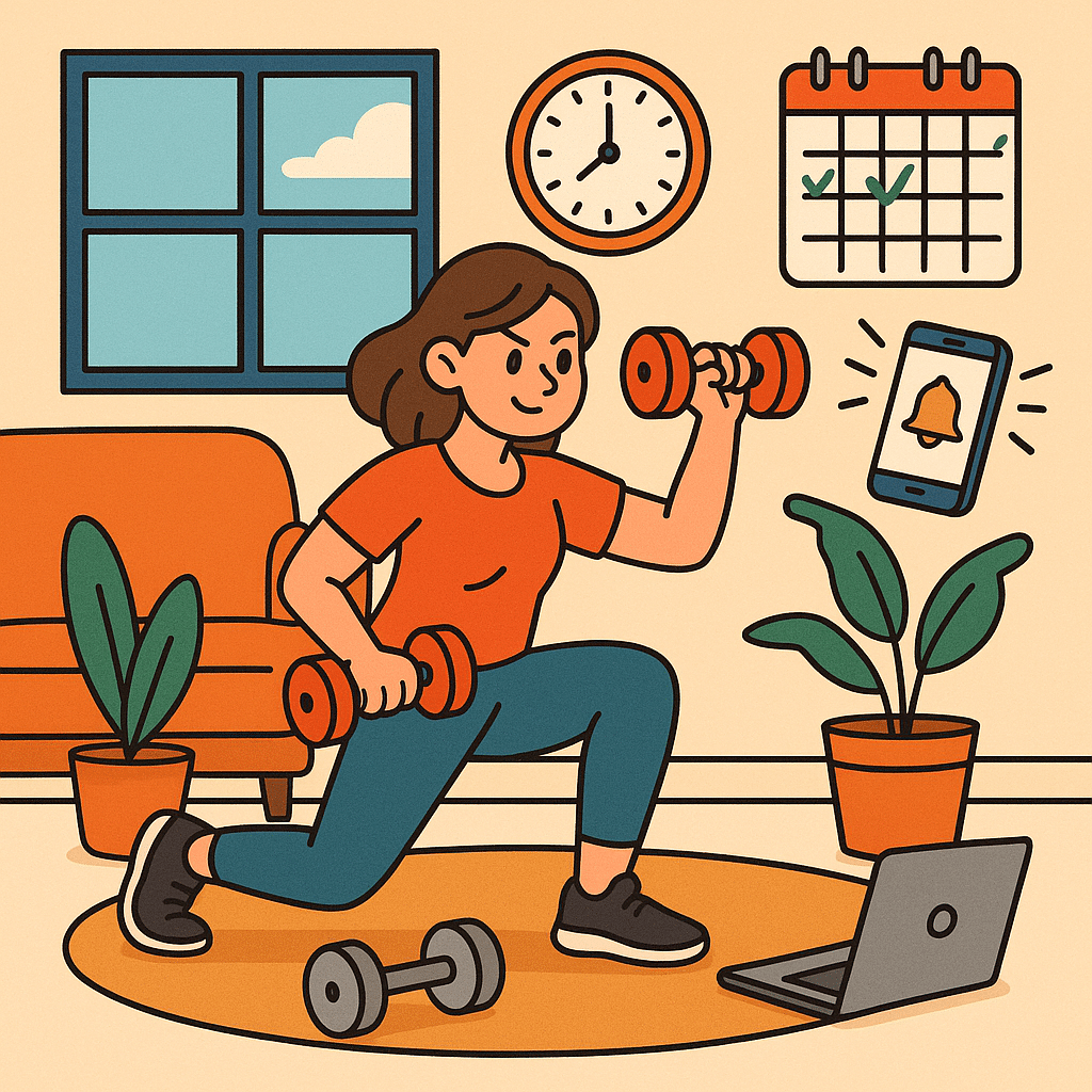 Fitness plans that adapt to changing schedules