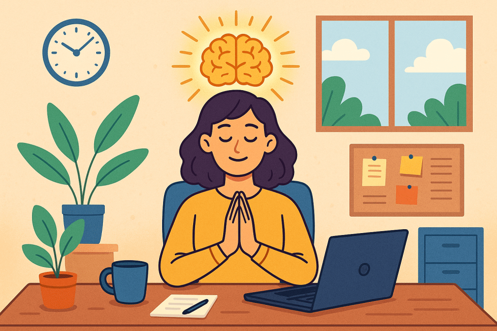 Mental health directly influences how focused