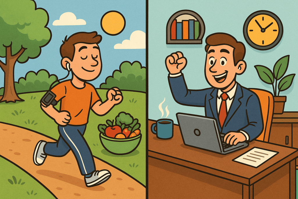 Prioritizing your health leads to greater career performance