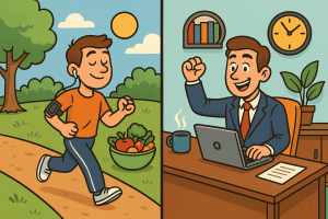 Prioritizing your health leads to greater career performance