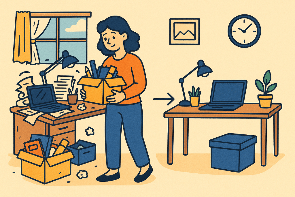 Why Decluttering Your Space Boosts Productivity