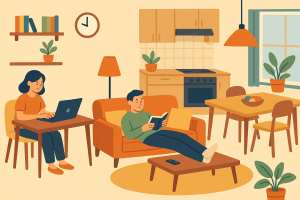 designing multi-purpose living areas