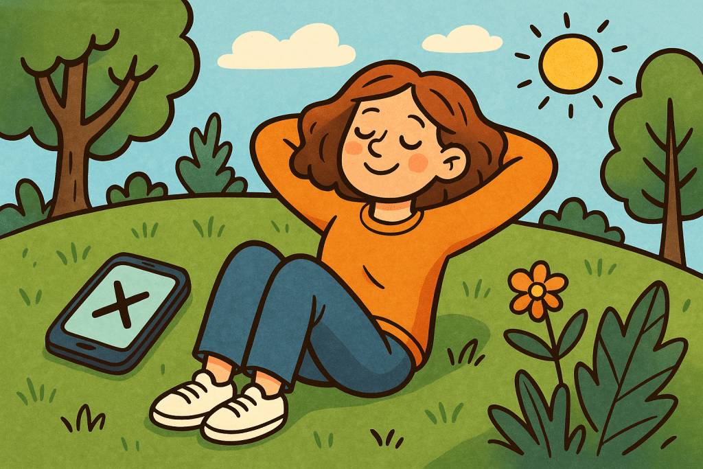 disconnecting from technology for well‑being