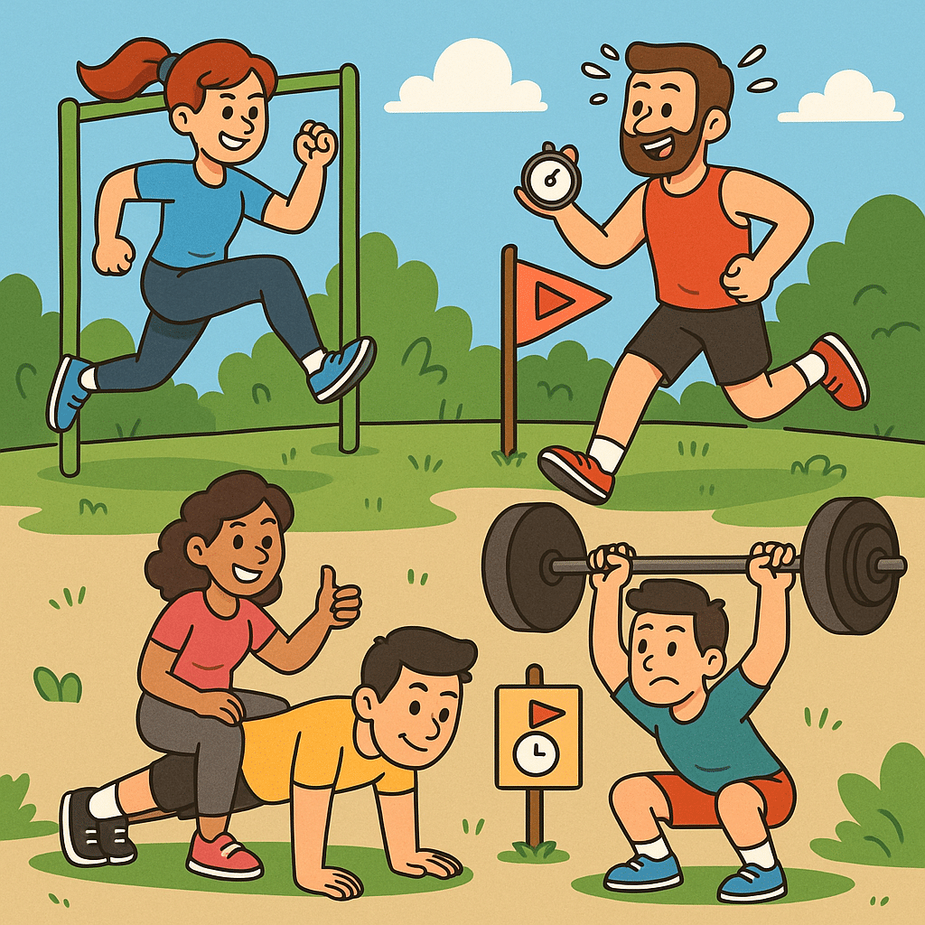 fitness challenges that keep you motivated