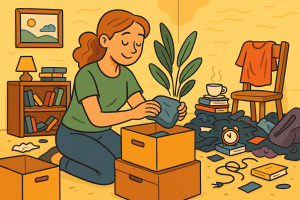 how to improve your mental health by reducing clutter