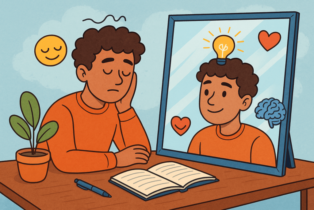 how to use reflection to improve your mental health