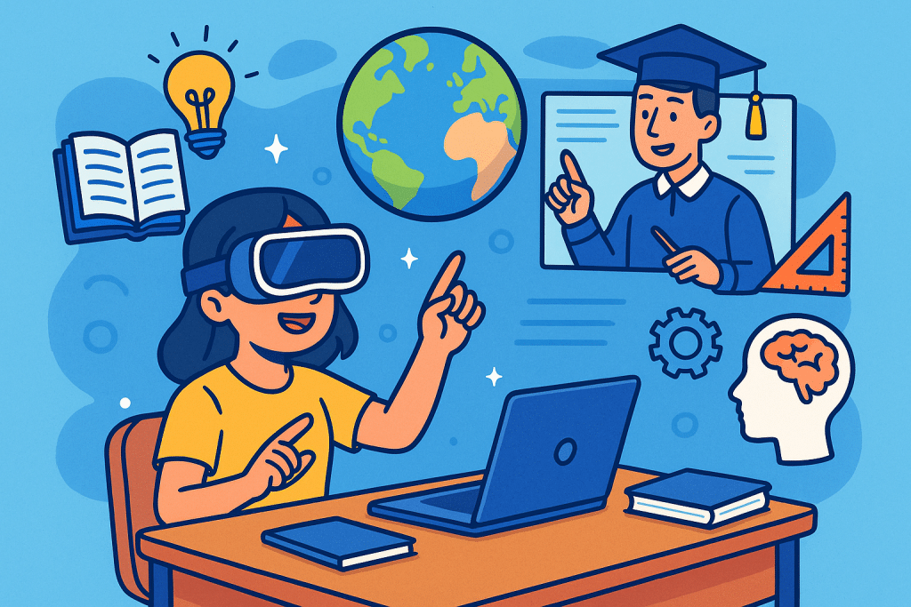virtual reality in education and training