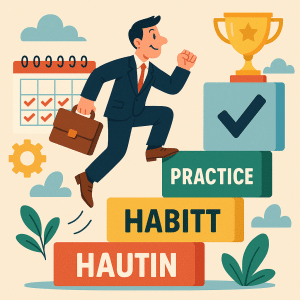 why building strong habits leads to professional success