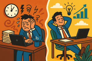 why reducing stress leads to better work results